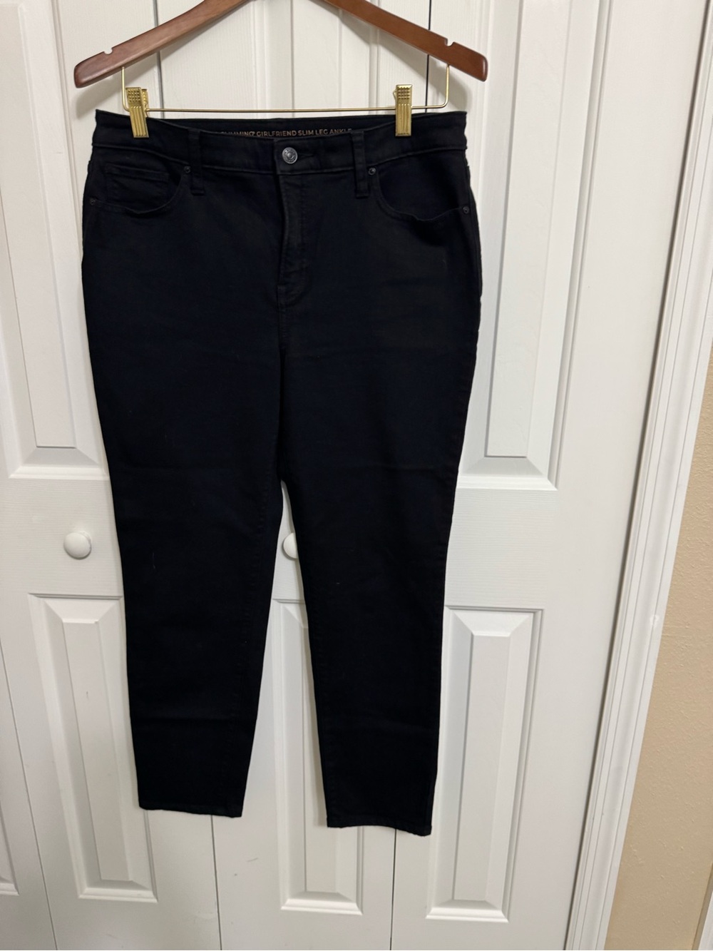 Chico's So Slimming® Girlfriend Slim Leg Ankle Pants - Black